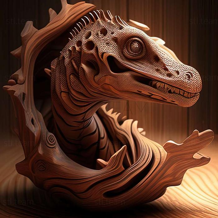 3D модель Джинтазавр мениск (STL)